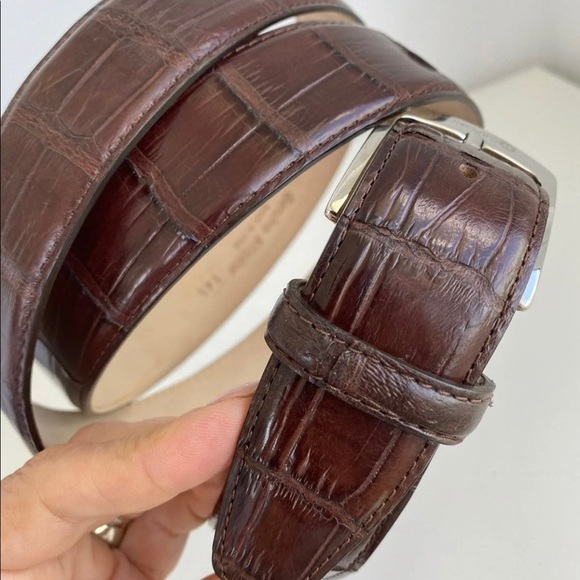 CAPORICCI REAL Genuine alligator belt - Picture 2 of 8